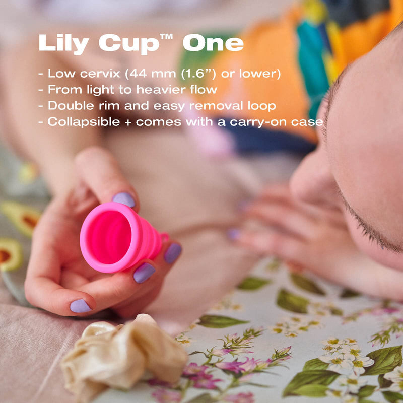 [Australia] - Intimina Lily Cup One - The Collapsible Menstrual Cup for Beginners, Period Cup for Teens 