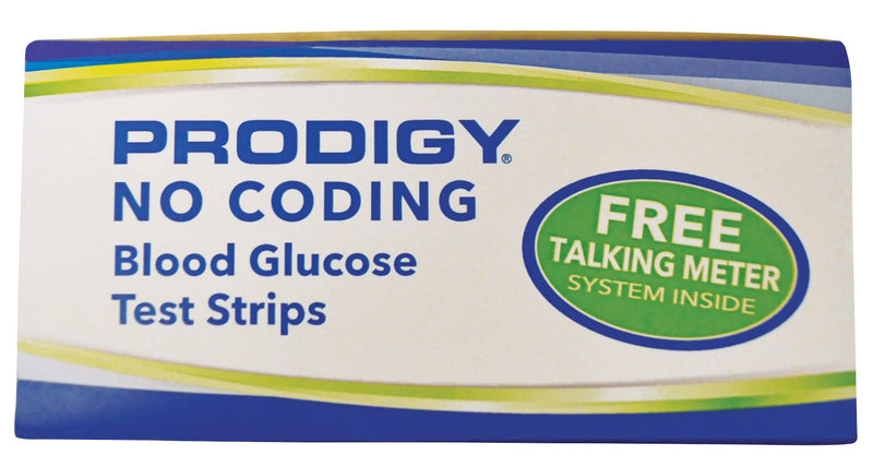 [Australia] - Prodigy Glucose Monitor Kit - Includes Prodigy Meter, 100ct test strips, 10ct Lancets, Lancing device, Carrying Case, Log Book 