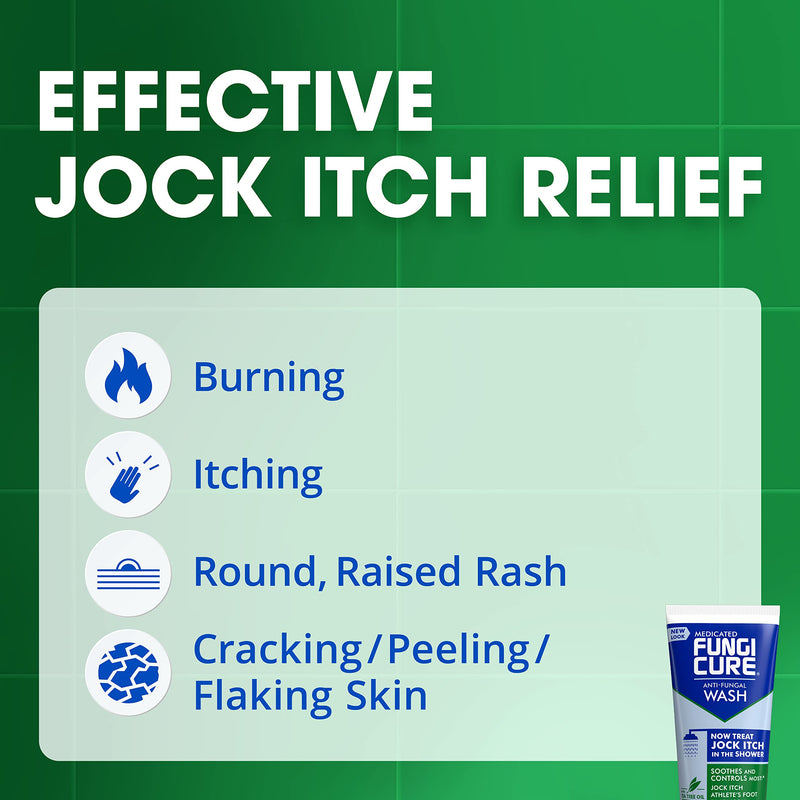 [Australia] - FUNGICURE Medicated Anti-Fungal Jock Itch Wash, 6 Fl Oz 