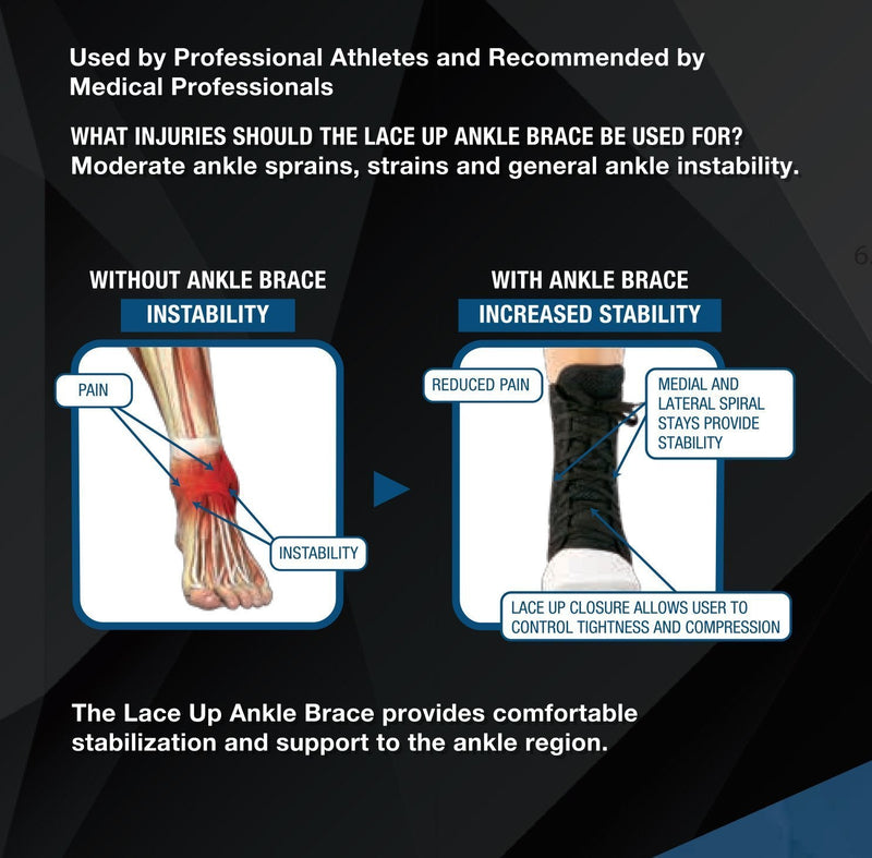 [Australia] - Pro-Tec Athletics Ankle Brace Medium 