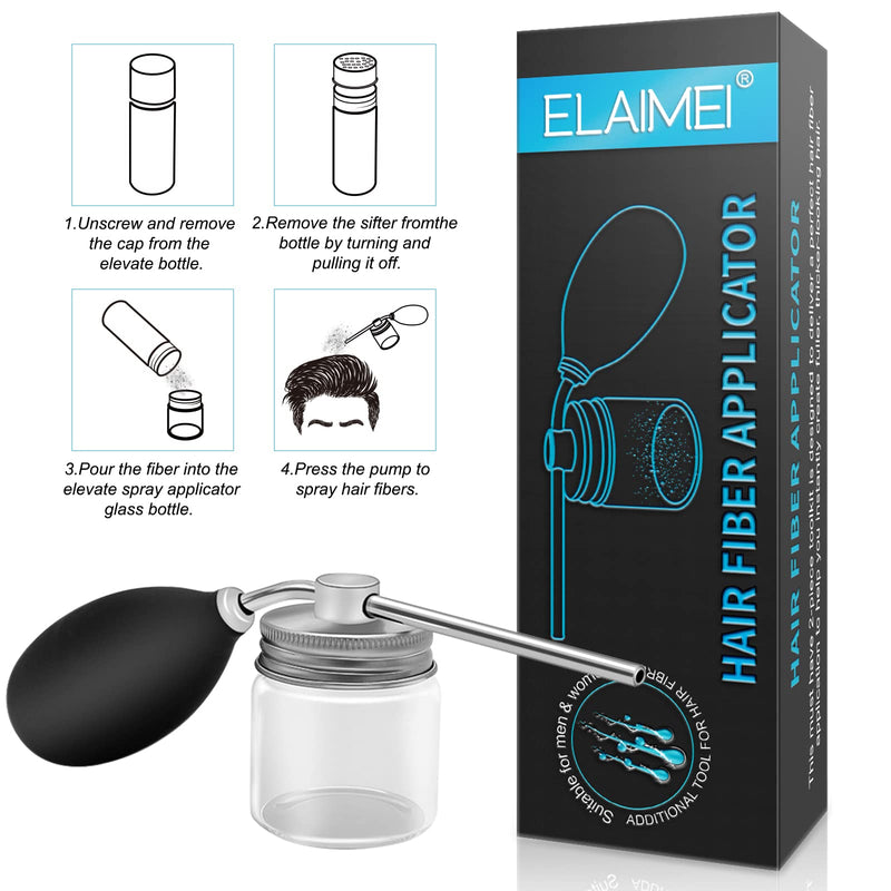[Australia] - Fiber Hair Powder Spray Applicator Pump, Hair Addition Spray for Thinning Hair, Hair Regrowth Spray Tool 
