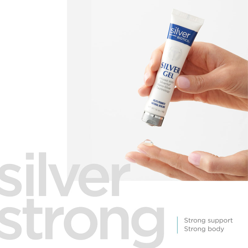 [Australia] - American Biotech Labs - Silver Biotics Solution - Colloidal Silver Gel - Silversol Nano-silver Infused Silver -structured Coloidal Hydrogel - 4 Oz. 20 Ppm Colloidal Silver 4 Ounce (Pack of 1) 