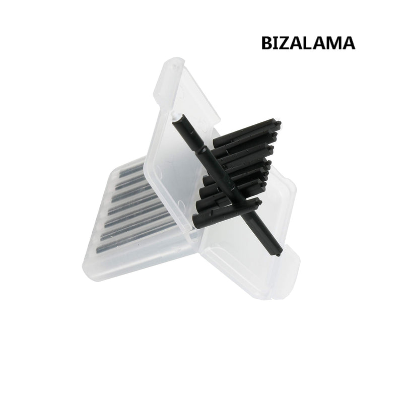 [Australia] - Hearing aid Wax Guard Filter Ear Wax Cleaning Tool for phonak, widex and Resound Wax Traps Hear Clear Cleaning kit Accessory (80 Filters) (Black 10 Pack) 