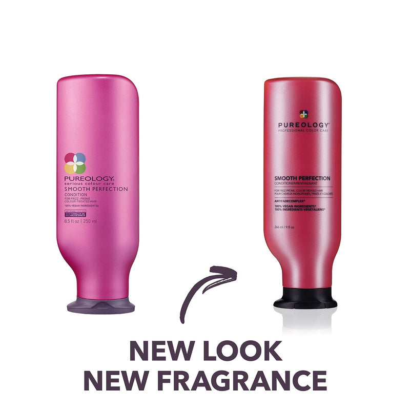 [Australia] - Pureology | Smooth Perfection | Conditioner | For Frizz-Prone, Colour Treated Hair | Vegan | 266ml 