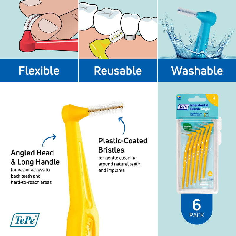 [Australia] - TEPE ANGLE YELLOW BLISTER, 6 pc 