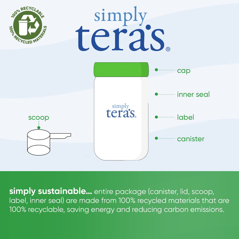 [Australia] - Tera's Whey Organic Protein, Dark Chocolate, 12 oz 12 Ounce (Pack of 1) 