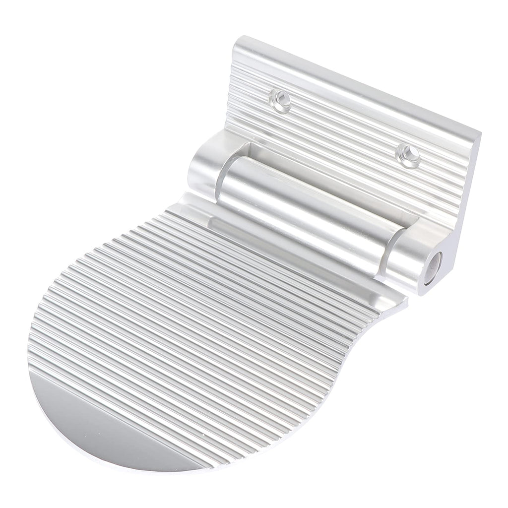 [Australia] - Healifty Metal Shower Foot Rest Bathroom Foot Pedal Pedicure Foot Rest Stand for Shaving Legs Aid Shower Step for Home Hotel Bathroom M 