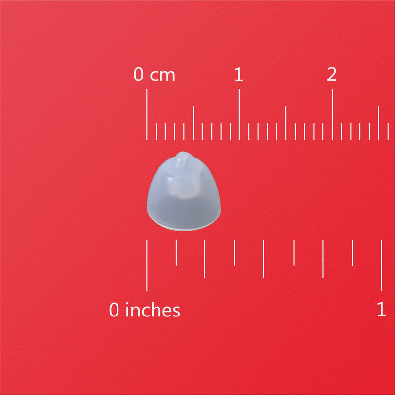 [Australia] - Hearing Aid Domes for Oticon Minifit Bass 8mm Double Vent（3 Pack）,Universal Domes for Oticon Hearing Aid Supplies 