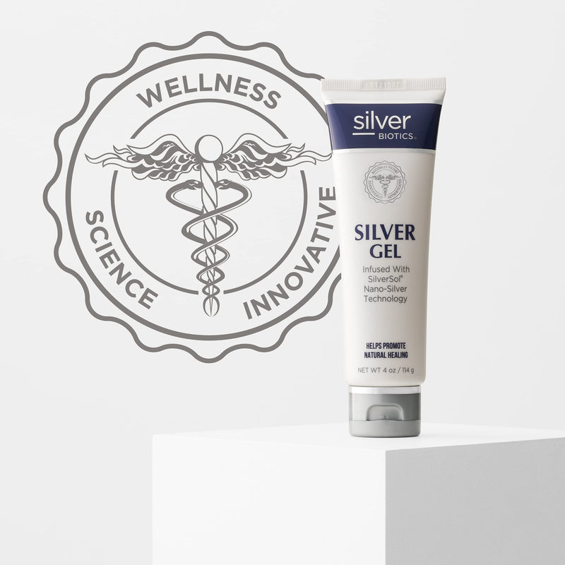 [Australia] - American Biotech Labs - Silver Biotics Solution - Colloidal Silver Gel - Silversol Nano-silver Infused Silver -structured Coloidal Hydrogel - 4 Oz. 20 Ppm Colloidal Silver 4 Ounce (Pack of 1) 