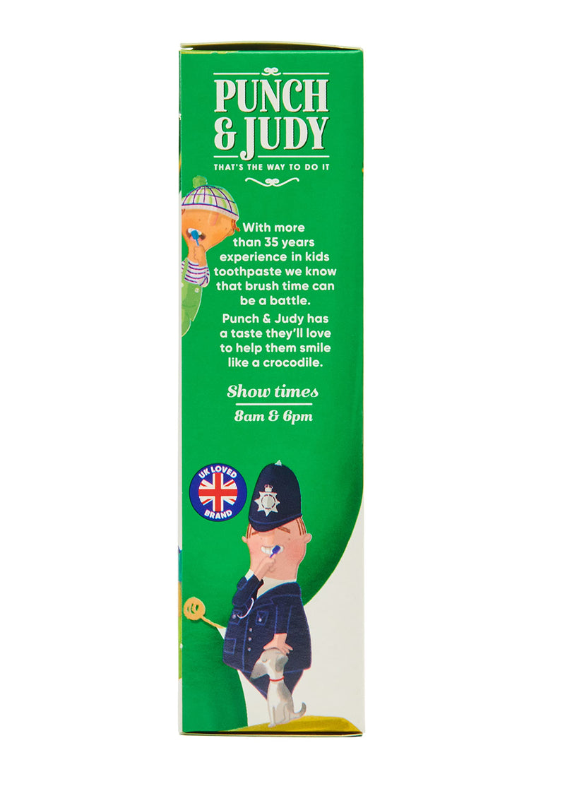 [Australia] - Punch & Judy Kids Toothpaste - Hint of Mint Flavour, 3+ Years, Fluoride, Sugar Free 50ml (Pack of 1) 