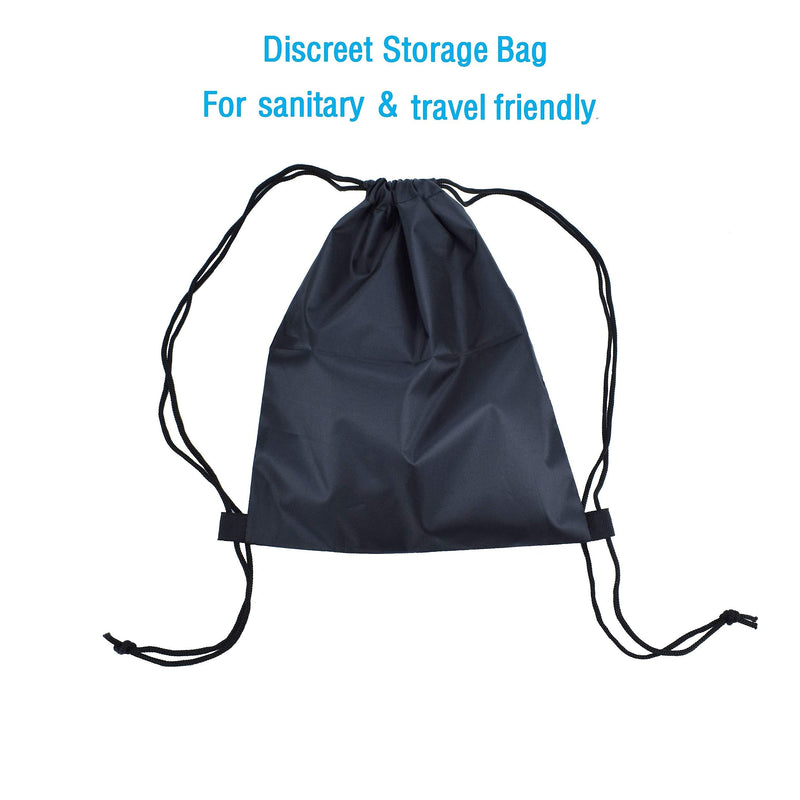[Australia] - Enema Bag Kit for Colon Cleansing Coffee Women Men Constipation, 2L Folding Enema Bucket Shower Anal Vaginal Douche Cleaner Set with 6ft Silicone Hose and 4 Replacement Nozzle for Adult Child BPA Free TPU 