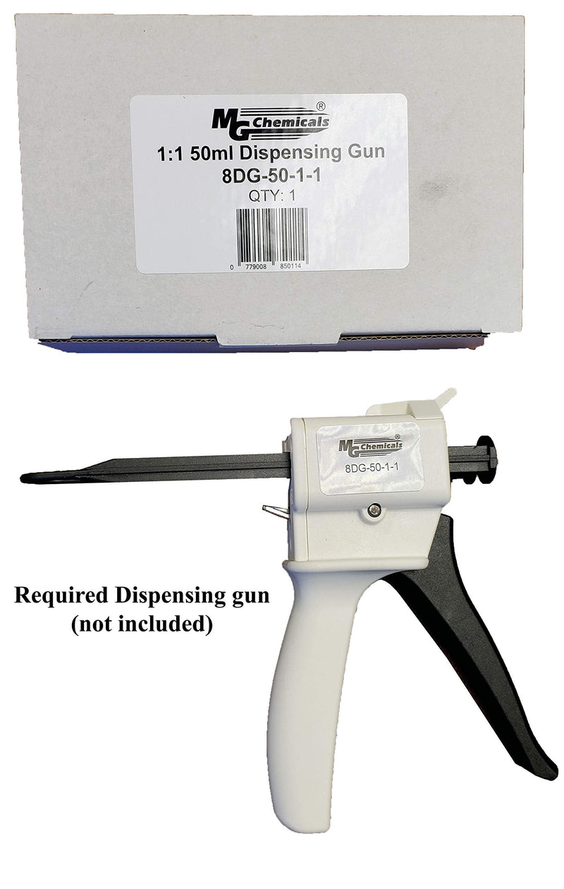 [Australia] - MG Chemicals - 9200-50ML 9200 Structural Epoxy Adhesive 45 milliliters Dual Pneumatic Dispenser 