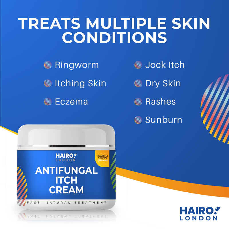 [Australia] - Anti Fungal Skin Cream | Anti Itch Cream | Jock Itch Treatment for Men and Women | Ringworm Treatment | Natural Eczema Treatment | 50g 