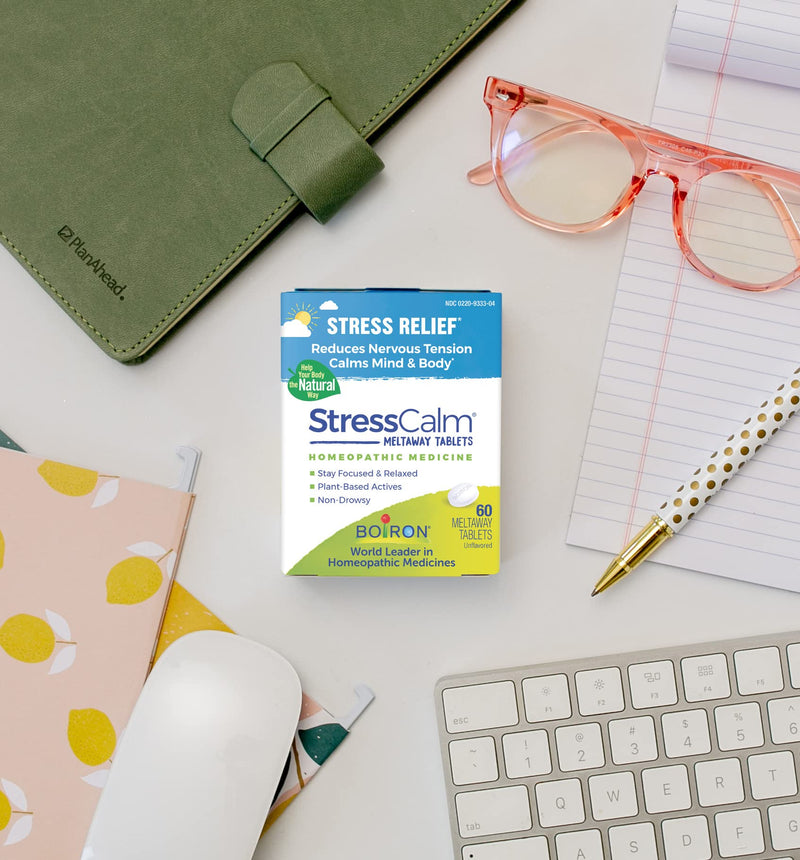 [Australia] - Boiron StressCalm for Relief of Stress, Anxiousness, Nervousness, Irritability, and Fatigue - 60 Count 60 Count (Pack of 1) 