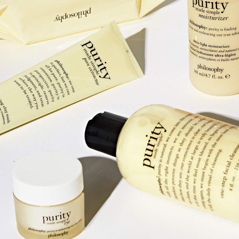 [Australia] - philosophy purity moisturiser 141ml | ultra-light face cream | 24-hour hydration 