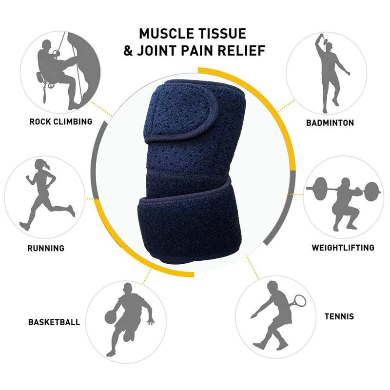 [Australia] - Adjustable Elbow Support for Tendonitis, Breathable Elbow Brace，Wrap forGolfers and Tennis，Workouts,Arthritis, Sports Injury Rehabilitation & Protection Against Reinjury,Pain Relief 