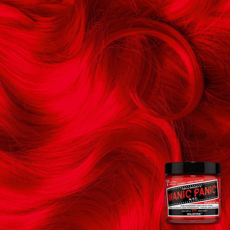 [Australia] - Manic Panic Cream Formula Semi-Permanent Hair Colour – Wildfire Biondo chiaro 118 ml (Pack of 1) 