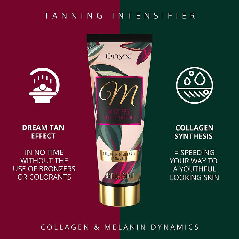 [Australia] - Onyx Mystery - Advanced Tanning Lotion – Melanin and Collagen Boost - Accelerator and Intensifier with Energizing Minerals 