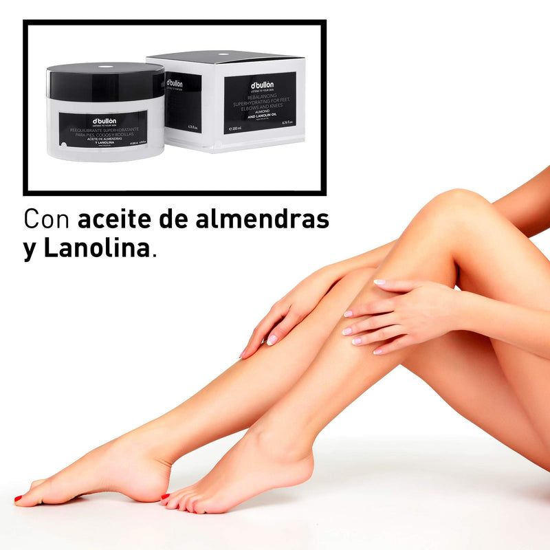 [Australia] - D'Bull√≥n Professional Cream Specifically for Feet, Elbows and Knees, Super-Hydrating Re-Balancing, with Almond Oil - 200 ml 