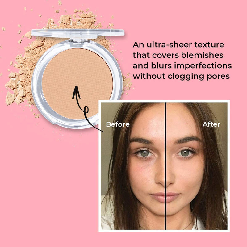 [Australia] - MCoBeauty Invisible Matte Long-Lasting Pressed Powder - for Women - 03 Natural Beige, 70 g I0096385 