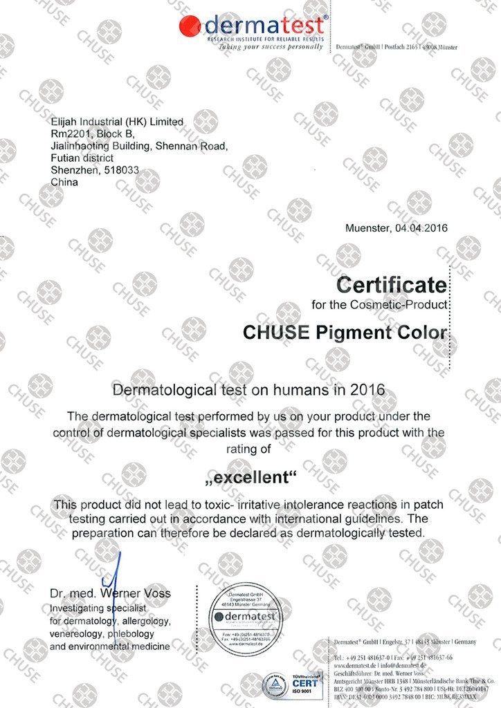 [Australia] - CHUSE M262 Eyebrow Pigment for Microblading Permanent makeup Micro Pigment Cosmetic Colour Dark Coffee, Passed DermaTest, SGS 