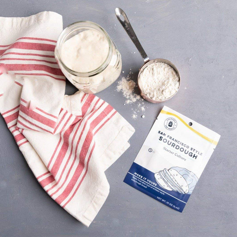 [Australia] - Cultures for Health San Francisco Sourdough Style Starter Culture | Homemade Artisan Bread | Heirloom, non-GMO | Live Culture Bread Mix | Easy to Follow Recipe 