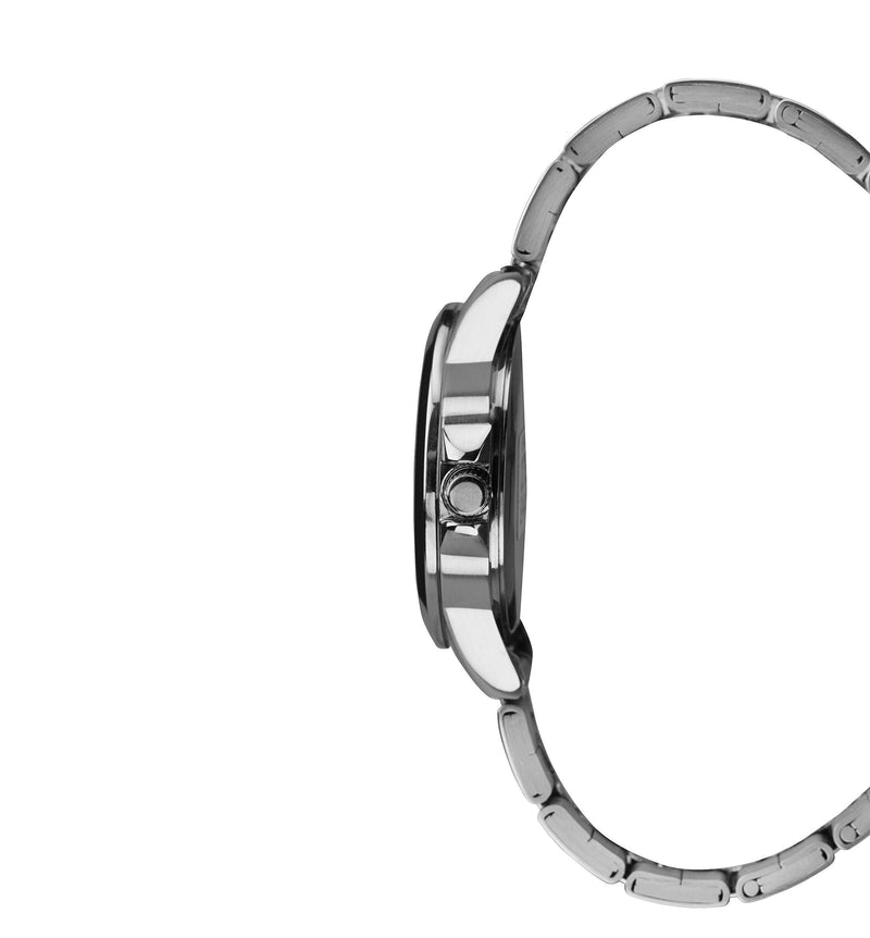 [Australia] - Sekonda Silver Bracelet/Black Dial 