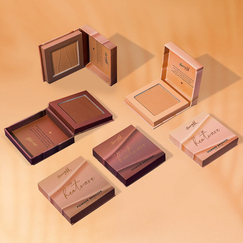 [Australia] - Barry M Cosmetics Heatwave Bronzer Enriched With Shea Butter, Shade Dark, Desert, Deep 
