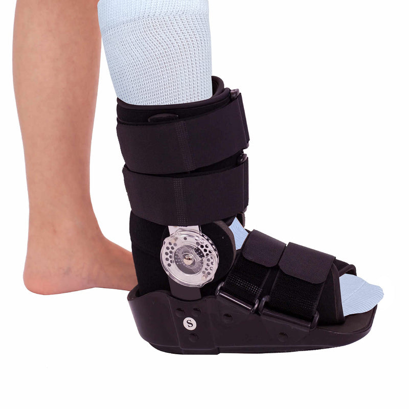 [Australia] - CIRZUEX Replacement Sock Liner for Walking Boot or Walker Brace Air Cam Walkers and Fracture Boot Orthopedics Socks Medical Mid Calves Sock 2 PairsWhite, one size 