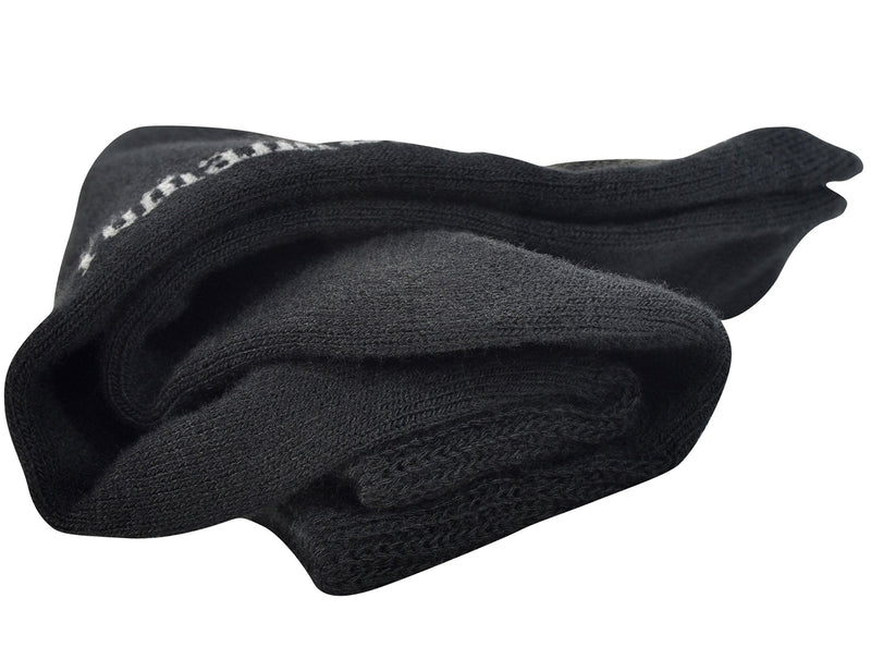 [Australia] - Yomandamor Women's Non-binding Bamboo Flat Knit Ankle Casual/Diabetic Socks with Seamless Toe,5 Pairs L size 9-11 5 Pairs Black 