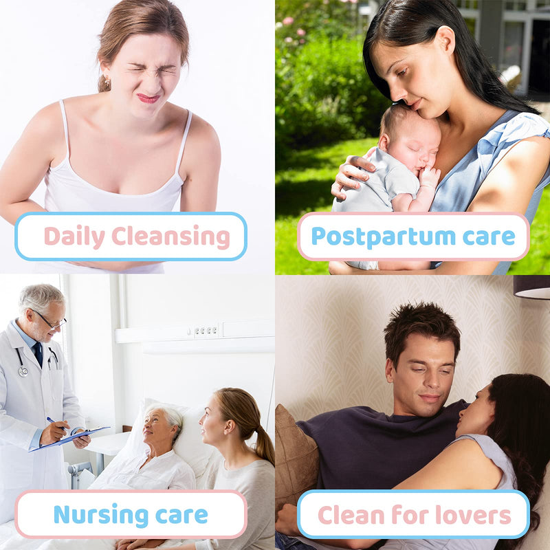 [Australia] - Korisen Multi-Functional Douche Bottle for Women,Reusable,Upside Down Peri Bottle for Postpartum Care,Travel Size Vaginal Douche,Cleansing for Mom After Birth 