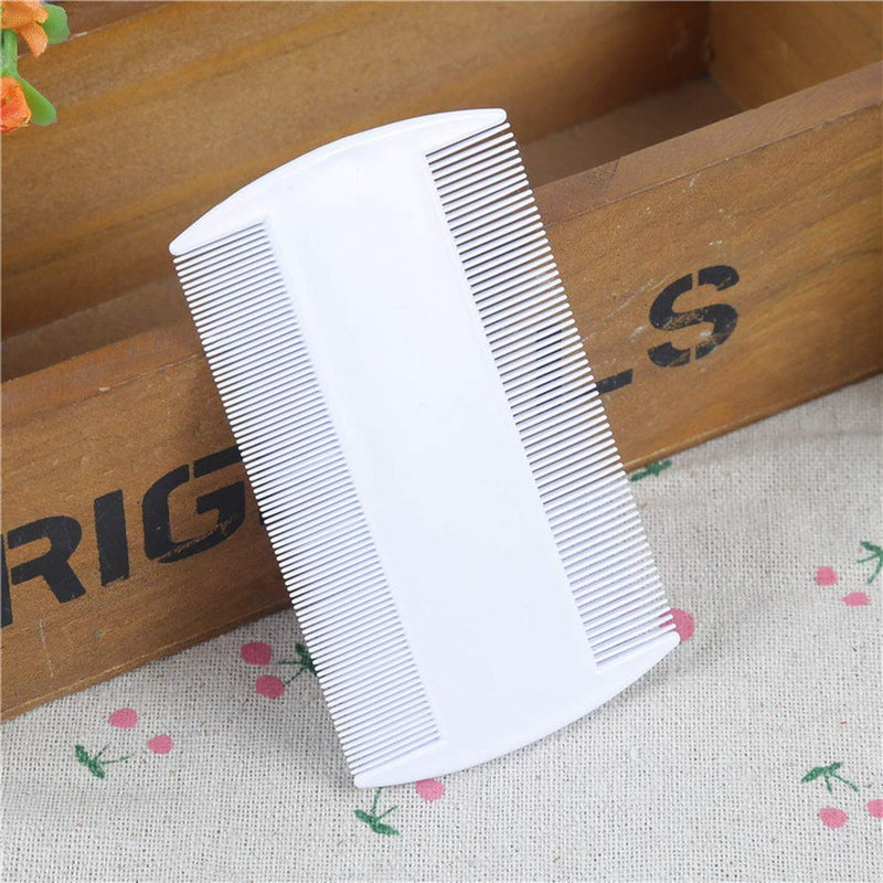 [Australia] - pengxiaomei 4 pcs Lice Combs,Durable Double Sided Nit Comb Lice Dectection Comb Head Treatment for Kids Adults Pets 