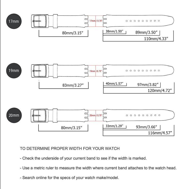 [Australia] - Silver Plated Stainless Steel Buckle Waterproof Silicone Rubber Watch Strap Watch Band (19mm, Coconut) Beige 