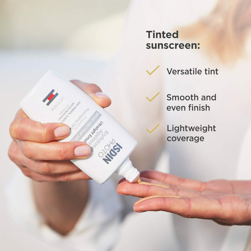 [Australia] - ISDIN Eryfotona Ageless Tinted Mineral Sunscreen SPF 50+ Zinc Oxide 3.4 Fl. Oz. 