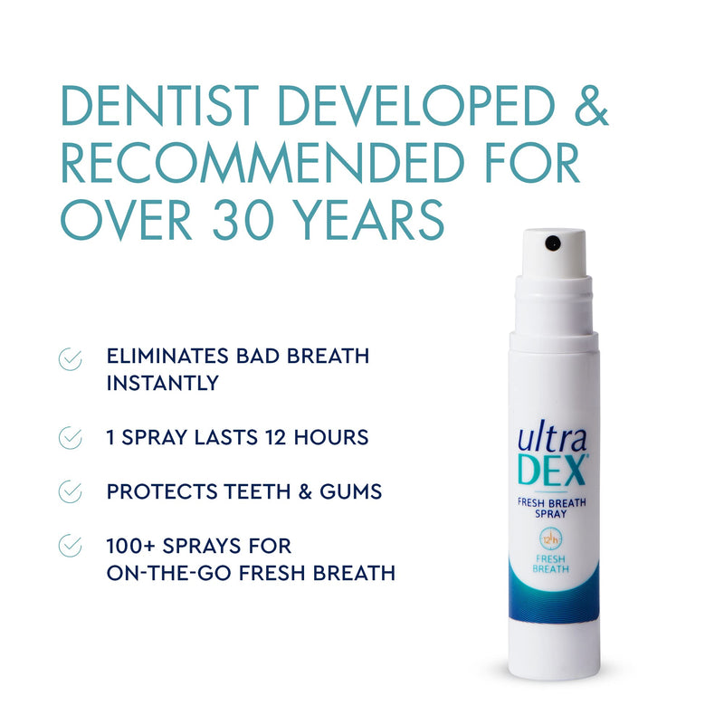 [Australia] - UltraDEX Fresh Breath Spray, 9 ml (Pack of 1) 9 ml (Pack of 1) 