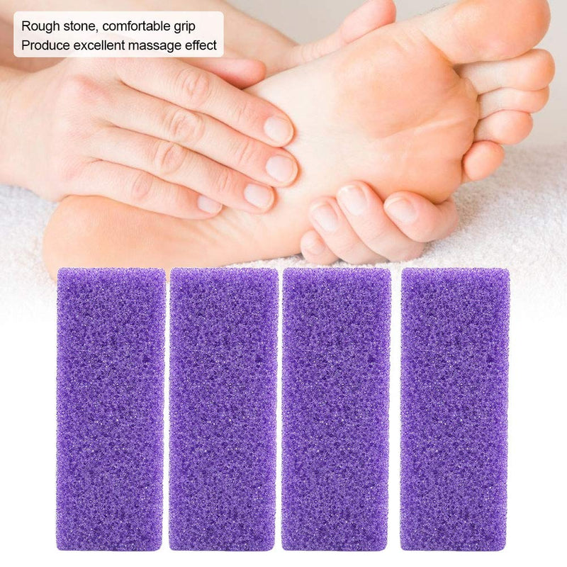 [Australia] - Pumice Stone for Feet, Hands and Body, Foot Pumice Stone for Feet Hard Skin Callus Remover and Scrubber, Foot File Exfoliation to Remove Dead Skin (Pack of 4) 
