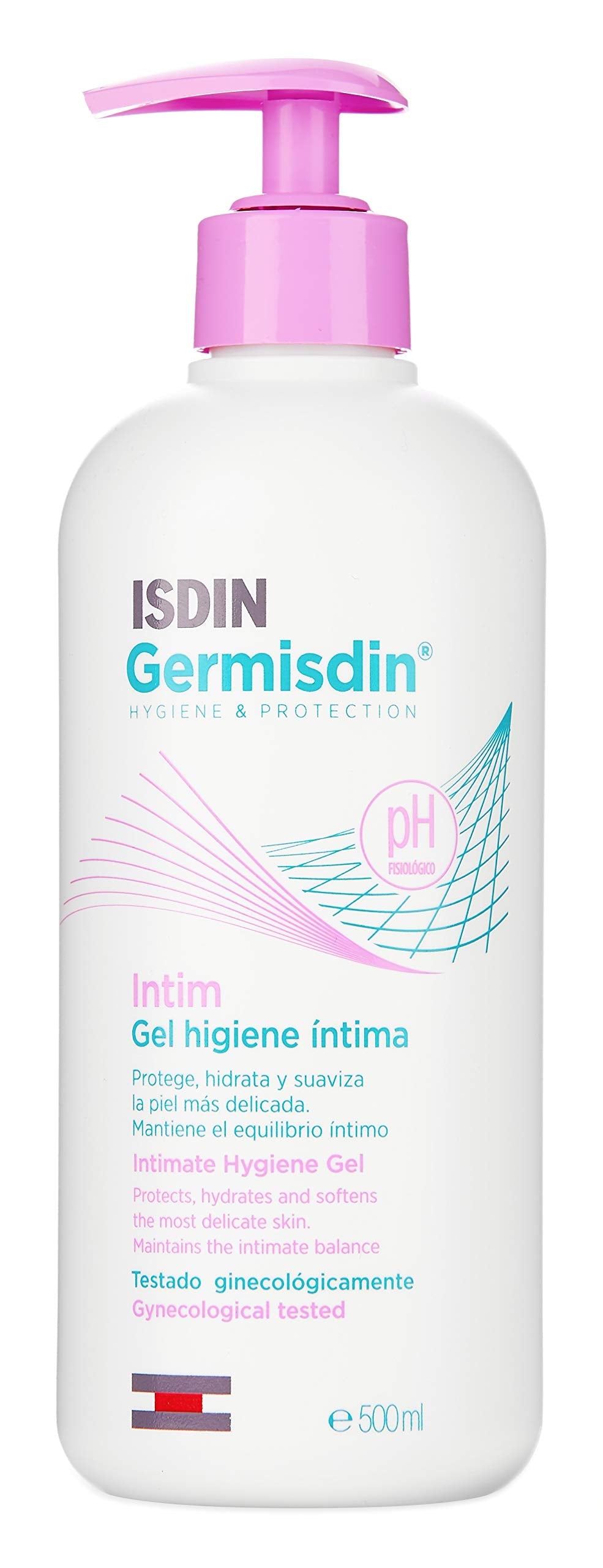 [Australia] - ISDIN Germisdin Intim Intimate Hygiene Gel (500ml) | Gentle gel for the protection and hygiene of intimate areas. 500 ml (Pack of 1) 