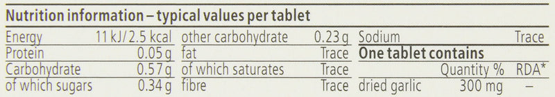 [Australia] - Kwai Heartcare Garlic | Vitamin B1 Contributes to a normal heart function | Helps maintain a healthy cholesterol levels | Helps maintain a healthy heart | Allicin yield 1800 micrograms per tablet | 300mg | 100 tablets 
