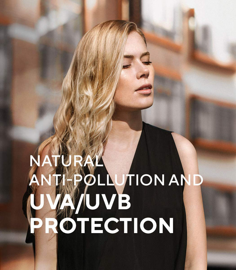 [Australia] - M√ÅDARA Organic Skincare | Anti-Pollution CC Cream SPF15 MEDIUM BEIGE - 40ml, With Hyaluronic Acid and broad spectrum UVA/UVB sunscreen, Lightweight, Silky texture 