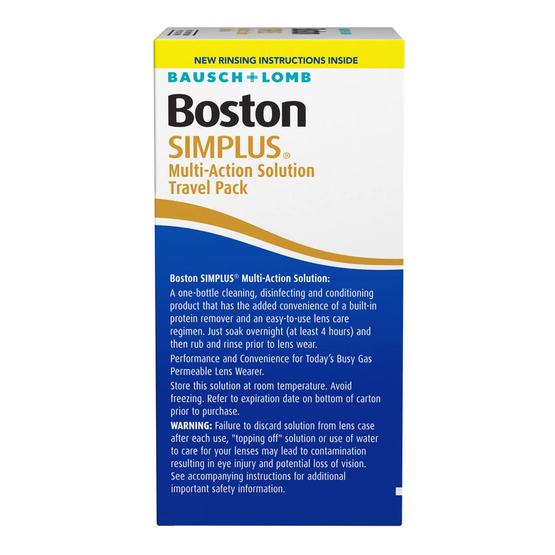 [Australia] - Contact Lens Solution by Boston Simplus, for Gas Permeable Contact Lenses, Contact Lens Case Included, 1 Fl Oz 1 Fl Oz (Pack of 1) 