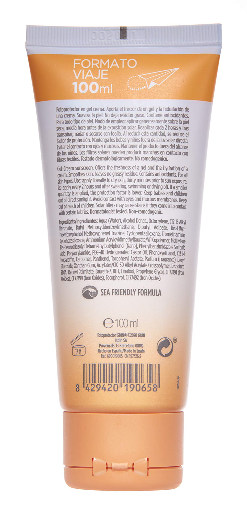 [Australia] - ISDIN Fotoprotector Gel Cream, 0.114 kg 
