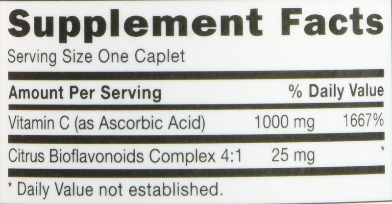 [Australia] - GNC Vitamin C 1000 with Bioflavonoids and Rose Hips Timed Release 180 Tablets 180 Count (Pack of 1) 