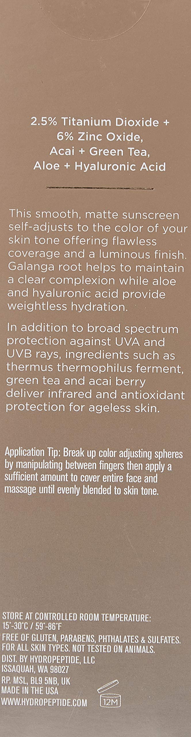 [Australia] - HydroPeptide Solar Defense Tinted, 1.7 Fl Oz 