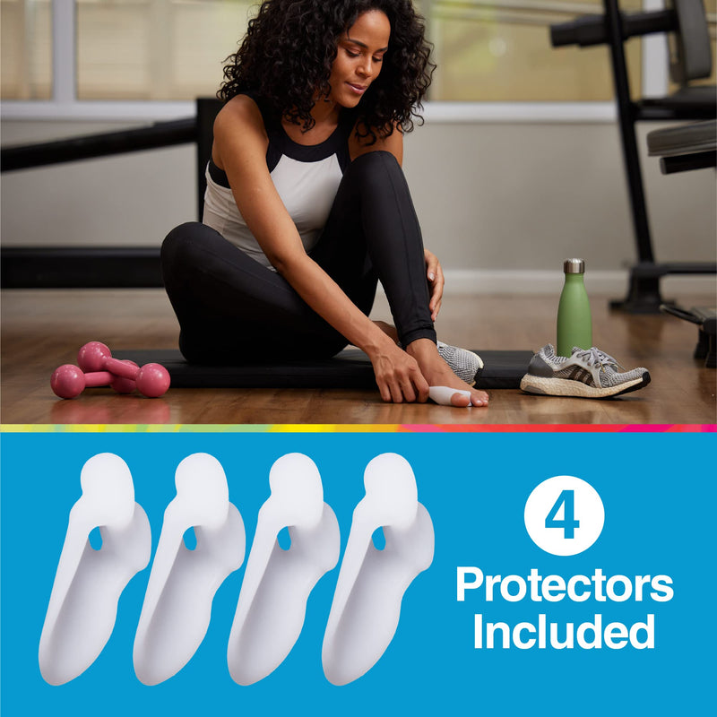 [Australia] - ZenToes Bunion Protector with Attached Toe Separator, Pack of 4 