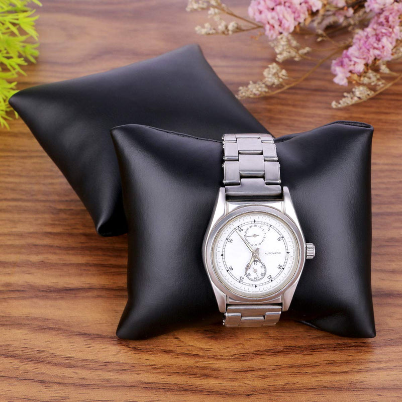 [Australia] - Yeeco Velvet Bracelet Watch Pillow 20 PCS, Black Watch Bracelets Pillow Cushion Jewelry Display Pillow 