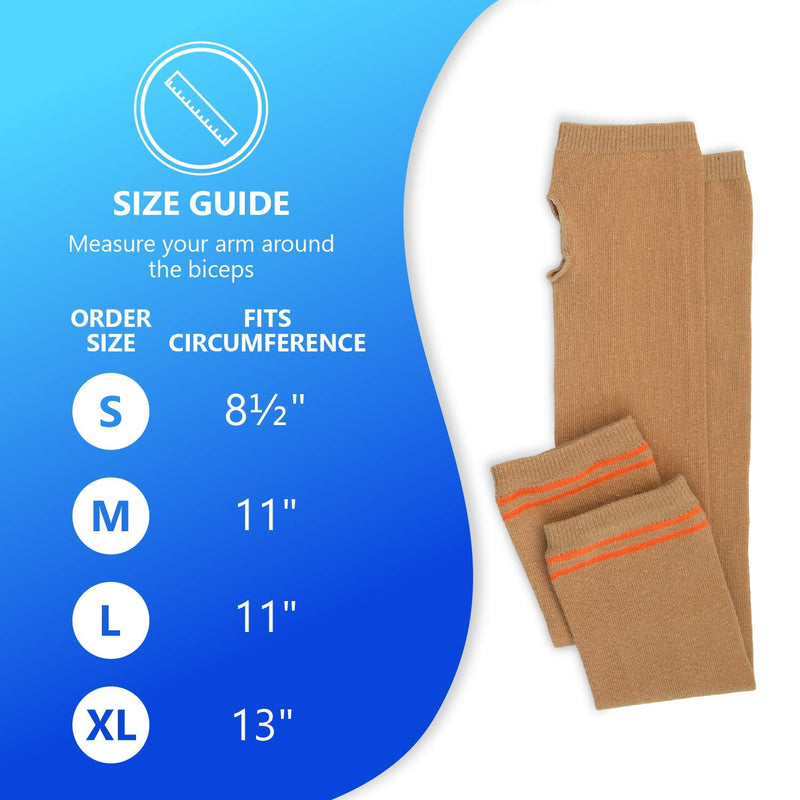 [Australia] - NYOrtho Geri-Sleeves Arm Skin Protectors – Pair of and Washable Protects Sensitive Thin Skin from Tears & Abrasions X-Large (1 Pair) 