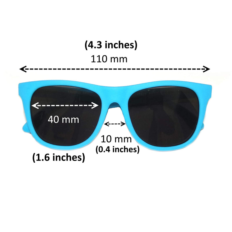 [Australia] - Vintage- Infant, Baby's First Sunglasses for Ages 0-1 Year Black 