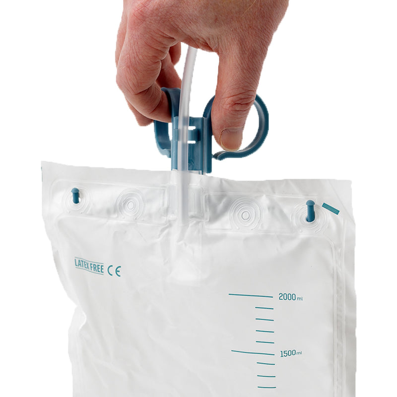 [Australia] - Ugo Hanger – Durable Easy Clean Catheter Night Bag Holder - Urine 2L Night Bag Hanger - Securely Hooks onto Chair Arms, Wheelchairs and Beds (Pack of 20) 