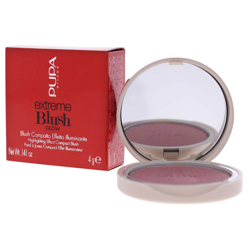 [Australia] - Pupa Milano Extreme Blush Glow - 100 Exotic Rose For Women 0.141 oz Blush 