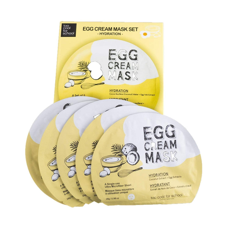 [Australia] - [Too cool for school] Egg Cream Mask (5ea) 